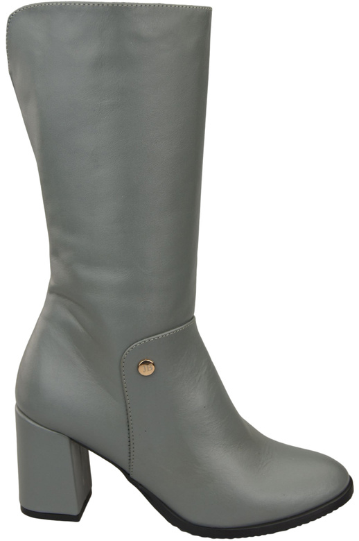 Footwear Damen-Halbstiefel, Naturleder, Grau 189 ElitaBut