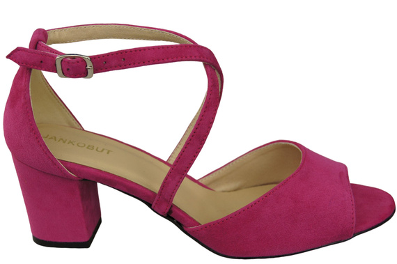 Damenschuhe Sandalen Lila Naturleder Wildleder 111 ElitaBut