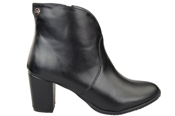 Winterstiefel für Damen, Naturleder, Schwarz 152 von ElitaBut