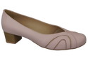 Damenschuhe Pumps, Naturleder, Puderrosa 786 ElitaBut