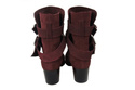Damenstiefel Naturveloursleder Burgund 119 ElitaBut