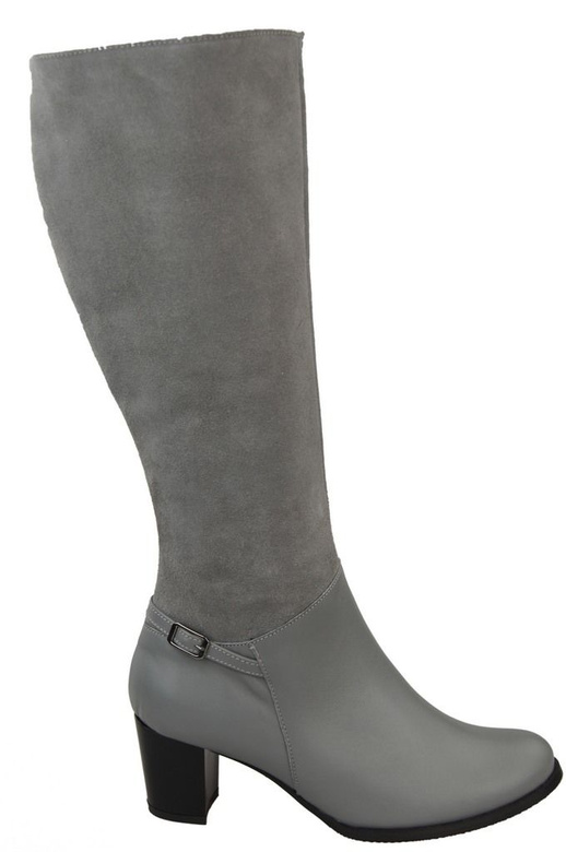 Schuhe Damenstiefel, Naturleder 101 Popiel ElitaBut