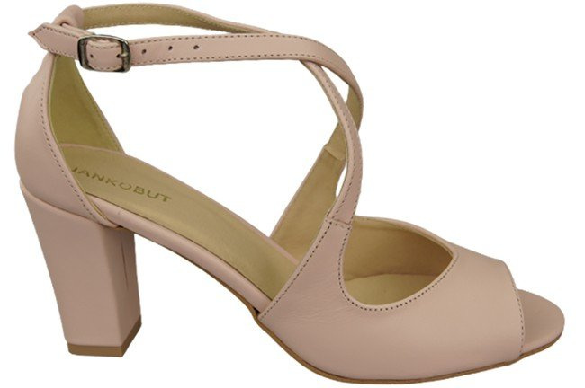 Damenschuhe Sandalen Rosa Puder Naturleder 186 ElitaBut