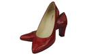 Damenschuhe Pumps Naturleder Roter Lack 974 ElitaBut