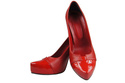 Damenschuhe Pumps, Naturleder, Rot 897 ElitaBut