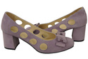 Damenschuhe Pumps Lila Natürliches Wildleder 182 ElitaBut