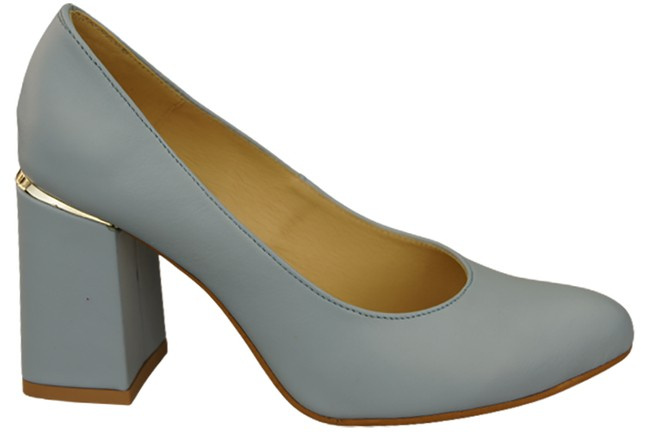 Damenschuhe Pumps Hellblau Naturleder 179 ElitaBut