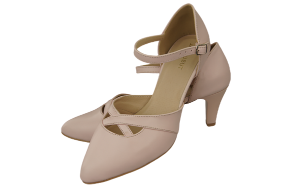 Damenschuhe Sandalen Rosa Puder Naturleder 151 ElitaBut