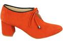 Damenschuhe Orange Schuhe Natursamtleder 183 ElitaBut