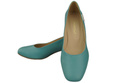 Damenschuhe Pumps Naturleder 172 Türkis ElitaBut