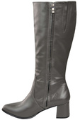 Klassische Damenstiefel, Naturleder, Graphit 175 ElitaBut