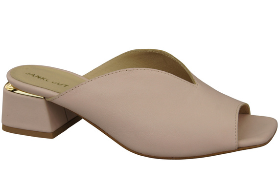 Damen Schuhe Absätze Flip Flops Puderrosa Naturleder 210 ElitaBut