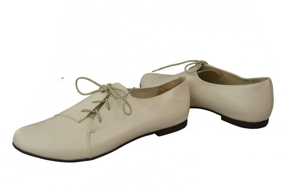 Damen Ballerinas Beige Naturleder 110 ElitaBut