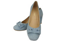 Damenschuhe Pumps Blau Natürliches Wildleder 163 ElitaBut