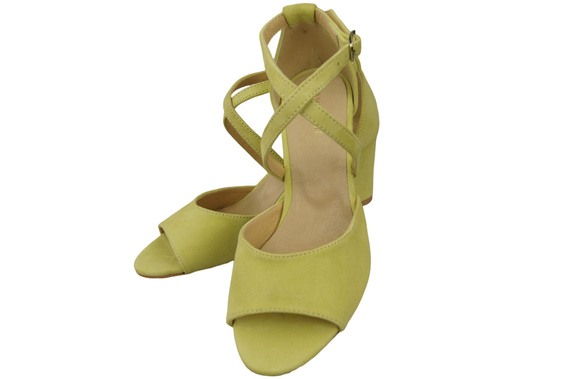 Damenschuhe Sandalen Banane Naturleder Wildleder 111 ElitaBut