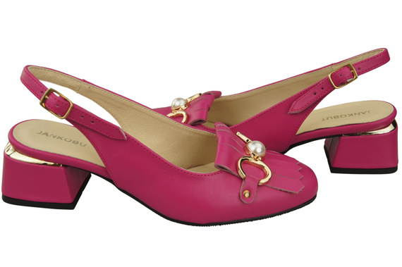 Damenschuhe Purpurfarbig Sandalen mit Fransen verziert Naturleder 208 ElitaBut