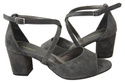 Damenschuhe Graphitsandalen, Naturleder, Wildleder 111 ElitaBut