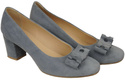 Damenschuhe Pumps Grau Natürliches Wildleder 163 ElitaBut