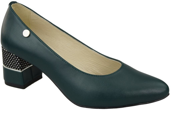 Damenschuhe Pumps Malachit Naturleder 142 ElitaBut