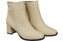 Damenstiefel Beige für Winter Naturleder 214 Z ElitaBut