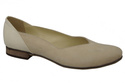 Damen-Ballerinas, Naturleder, Beige 984 ElitaBut