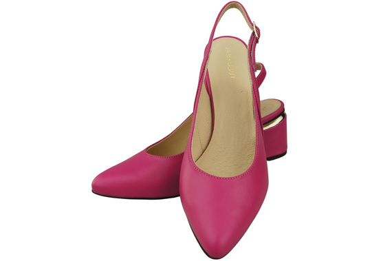 Damenschuhe Lila Sandalen, Naturleder 196 ElitaBut