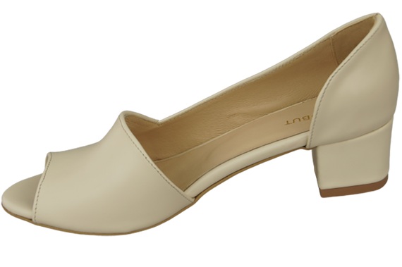 Damenschuhe Beige Sandalen, Naturleder 147 ElitaBut