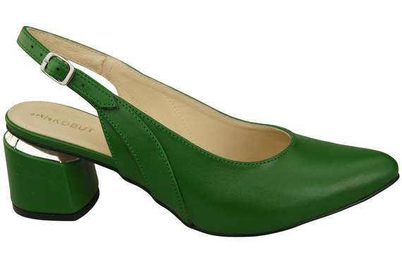 Damenschuhe Sandalen Grün Naturleder 196 ElitaBut