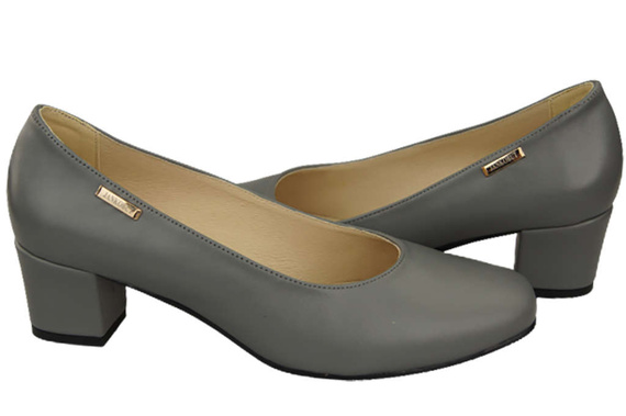 Damenschuhe Pumps Naturleder 172 Grau ElitaBut