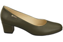 Damenschuhe Pumps Naturleder 172 Olive ElitaBut
