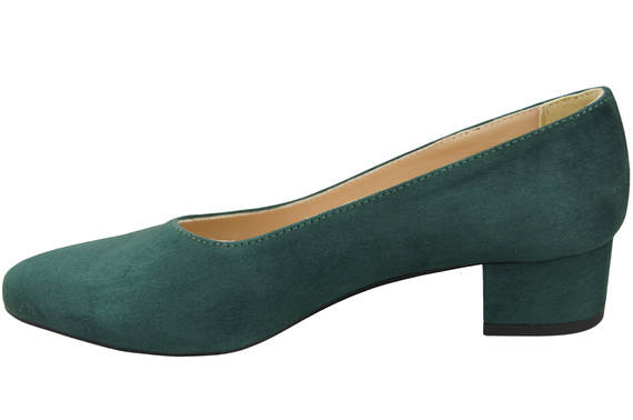 Bequeme Damen-Schuhe Grün aus echtem Veloursleder 220 Z ElitaBut