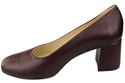 Damenschuhe Pumps Naturleder 171 Burgund ElitaBut