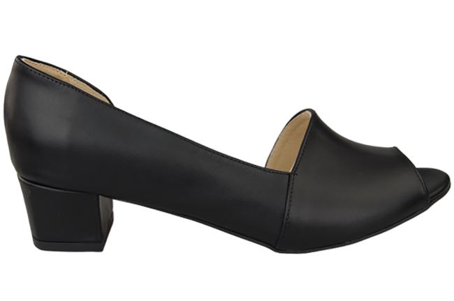 Damenschuhe Sandalen Schwarz Naturleder 147 ElitaBut