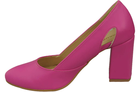 Damenschuhe Fuchsia Pumps Naturleder 184 ElitaBut