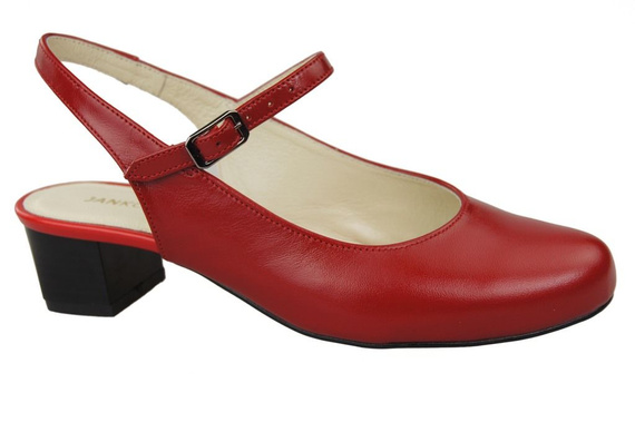 Damenschuhe Sandale Rot Naturleder 108 ElitaBut