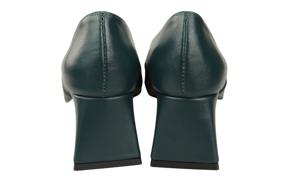 Damen Pumps Malachit Echtleder Spitz Zehen Absatz ElitaBut 221