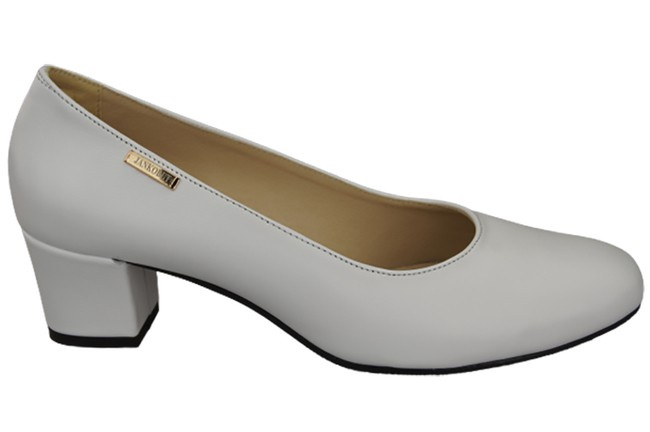 Damenschuhe Pumps Naturleder 172 Weiß ElitaBut