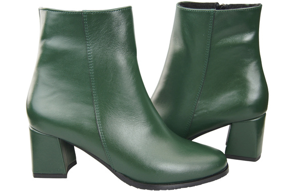 Damenstiefel Smaragdgrün für Winter Naturleder 214 Z ElitaBut