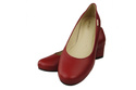 Damenschuhe Pumps Naturleder 116 Rot ElitaBut