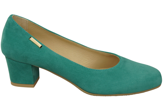 Bequeme Frauen Schuhe Türkis Wildleder 172 Z ElitaBut