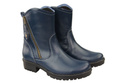 Damenstiefel Naturleder Marineblau 122 ElitaBut