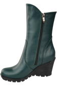 Damen-Keilstiefel, Naturleder, Malachite 750 ElitaBut