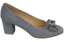 Damenschuhe Pumps Grau Natürliches Wildleder 163 ElitaBut