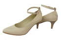 Damenschuhe Pumps Beige, Naturleder 997 ElitaBut