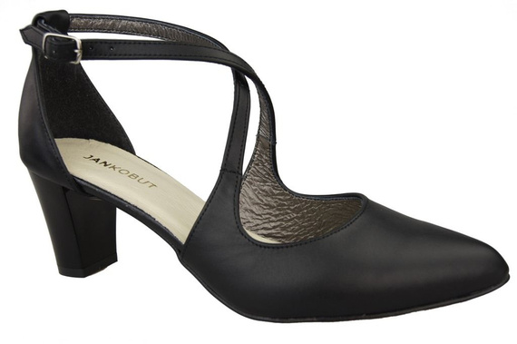 Damenschuhe Sandalen mit niedrigem Absatz Schwarz 102 ElitaBut
