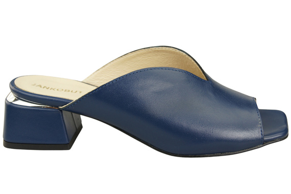 Damen Schuhe Absätze Flip Flops Marineblau Naturleder 210 ElitaBut