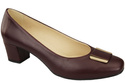 Damenschuhe Pumps Naturleder 187 Burgund ElitaBut