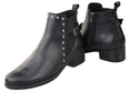 Damenstiefel Naturleder Schwarz 136 ElitaBut
