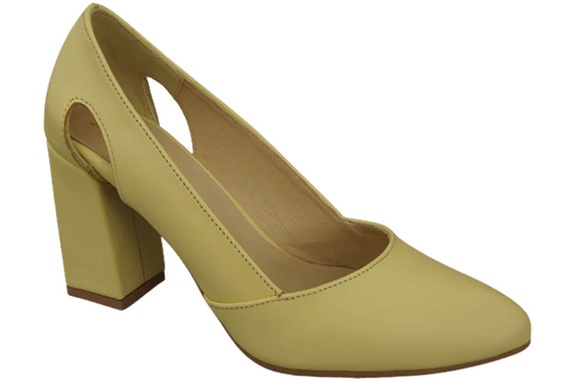 Damenschuhe Pumps Banana Naturleder 184 ElitaBut