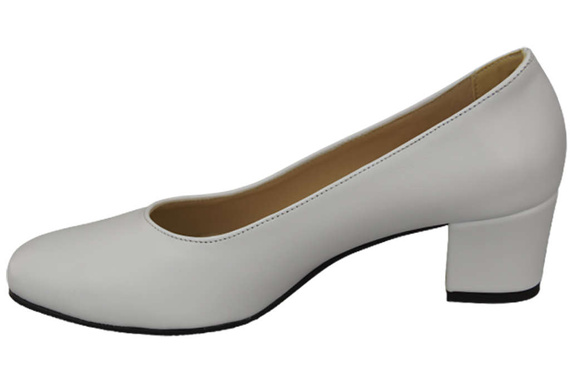 Damenschuhe Pumps Naturleder 172 Weiß ElitaBut